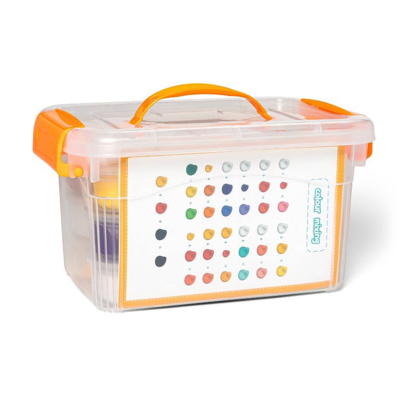 slide 3 of 4, Clay Character Plastic Bucket Kit - Mondo Llama™: DIY Art Kit for Kids, Includes Clay, Tools, Ages 4+, 1 ct