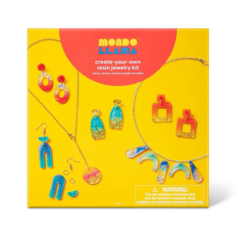 slide 1 of 4, Jewelry Resin Pouring Kit - Mondo Llama™, 1 ct