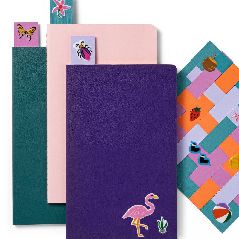 slide 3 of 3, Puffy Sticker Pack - Mondo Llama™: 178 Count, 10 Sheets, Art & Design Theme, Kids Puffy Stickers, 178 ct, 10 sheets