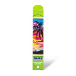 Paint by Number Kit Tropical Beach Scene - Mondo Llama™: Adult DIY Art, Acrylic Paints, Fabric, Brush Included