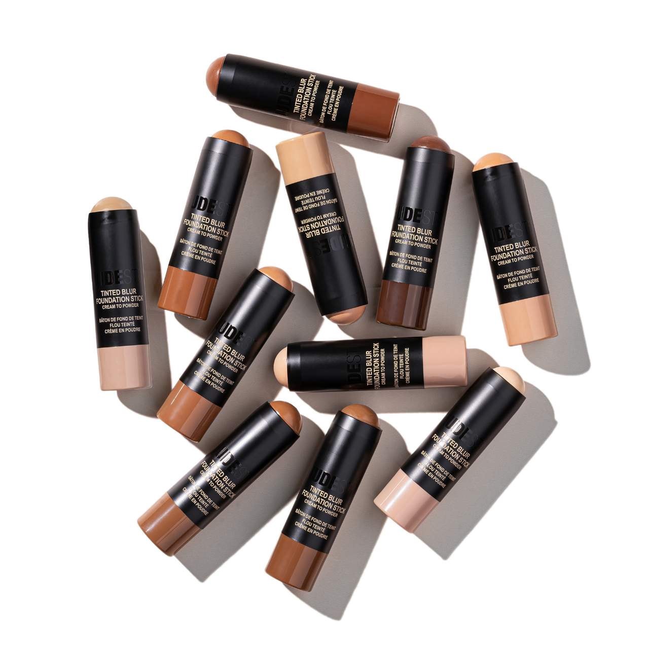 slide 13 of 13, NUDESTIX Tinted Blur Foundation Stick Nude Light 1, 0.2 oz / 6.2 gram