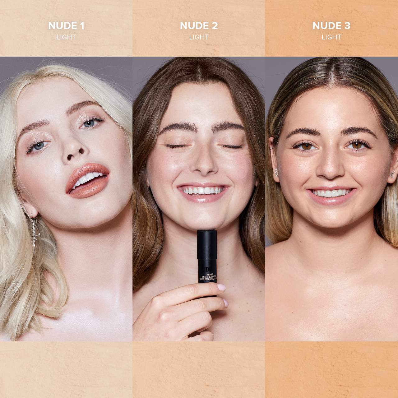 slide 4 of 13, NUDESTIX Tinted Blur Foundation Stick Nude Light 1, 0.2 oz / 6.2 gram