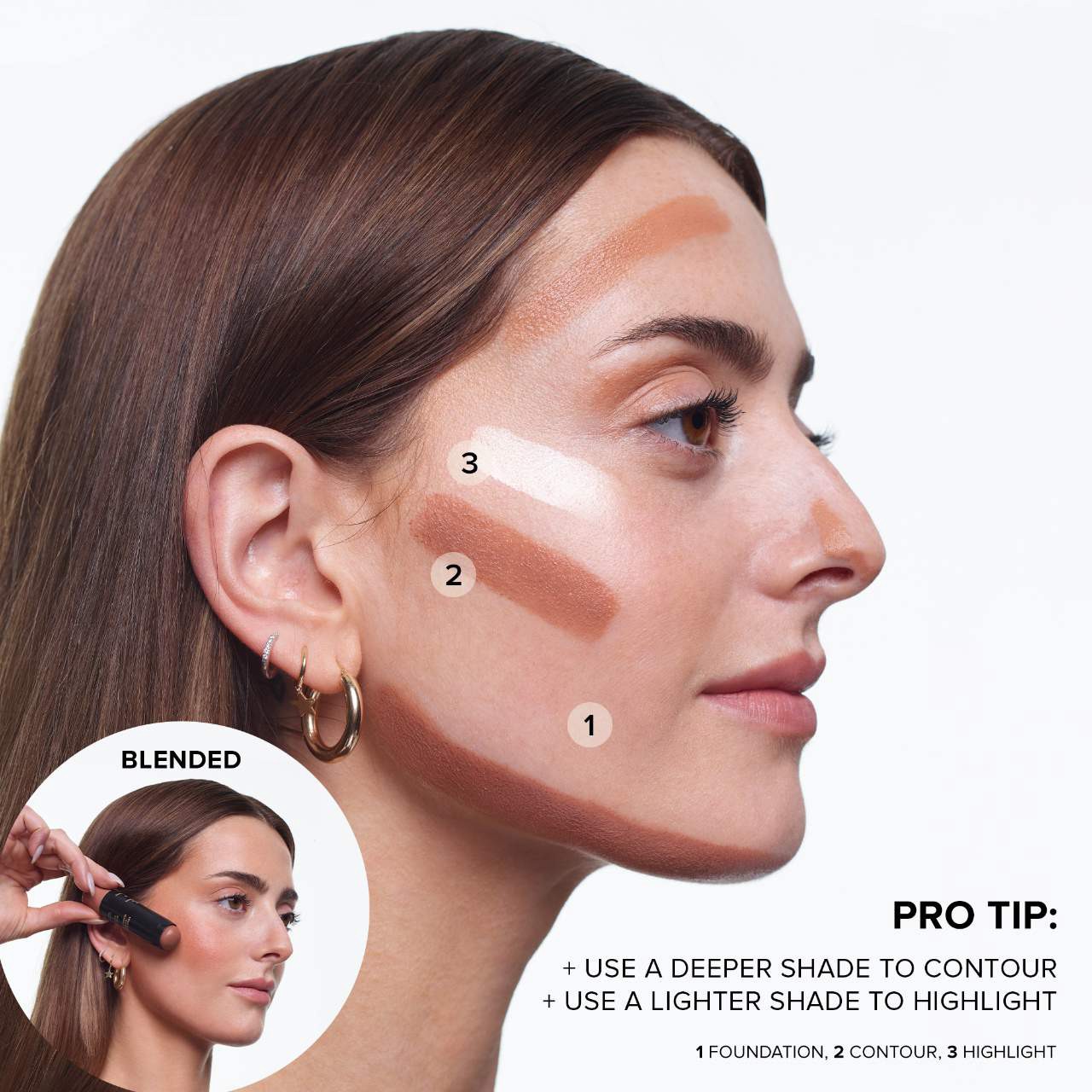 slide 9 of 13, NUDESTIX Tinted Blur Foundation Stick Nude Light 1, 0.2 oz / 6.2 gram