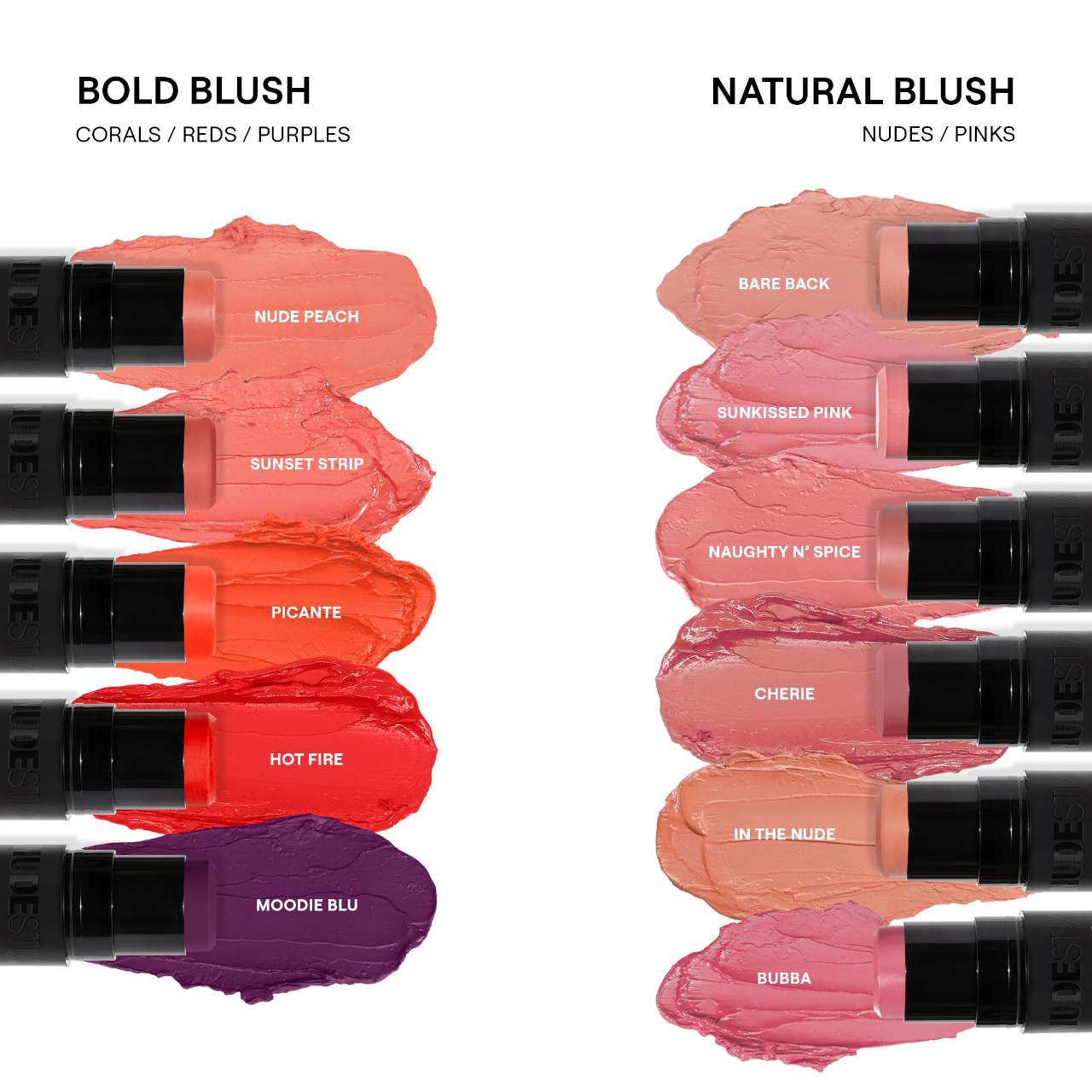 slide 9 of 10, NUDESTIX Nudies Cream Blush Stick Picante, 