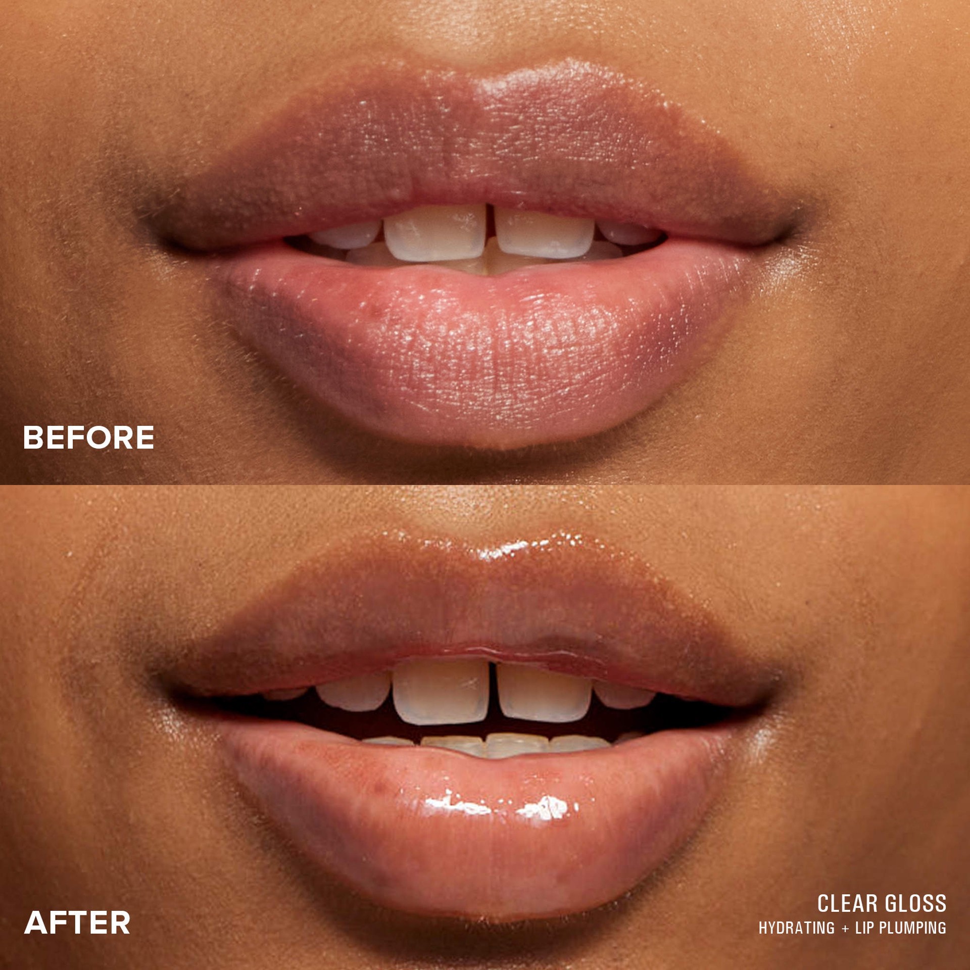 slide 3 of 10, NUDESTIX Hydrating Peptide Lip Butter Clear Gloss, 0.34 oz / 10 ml