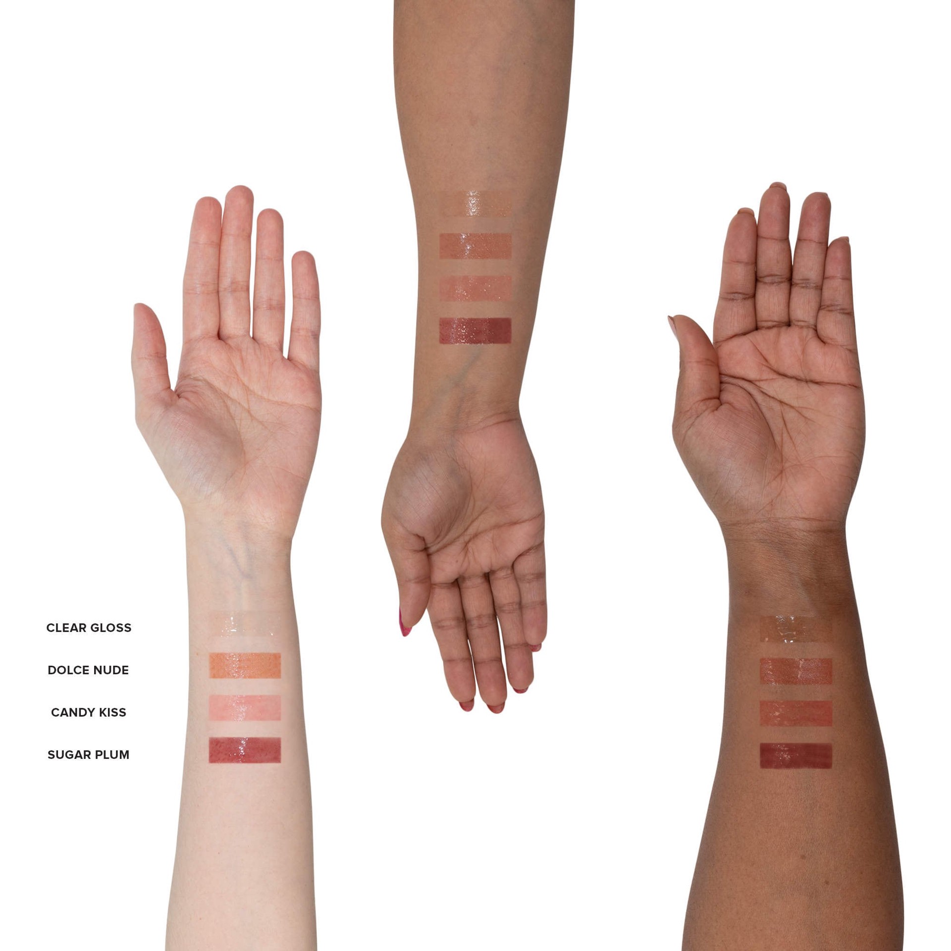 slide 10 of 10, NUDESTIX Hydrating Peptide Lip Butter Clear Gloss, 0.34 oz / 10 ml