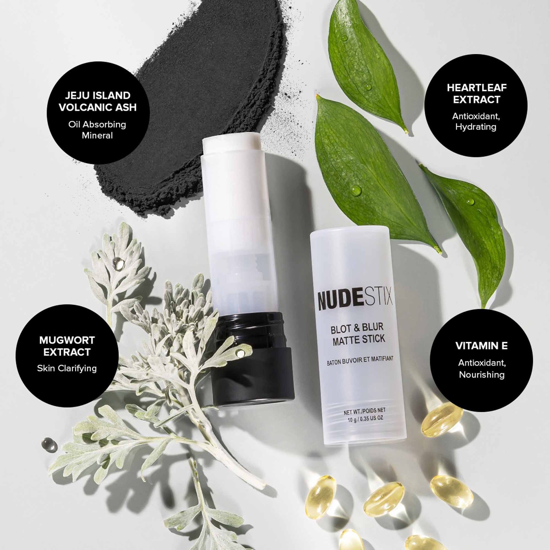 slide 2 of 9, NUDESTIX Blot & Blur Matte Primer Stick 0.35 oz / 10 g, 