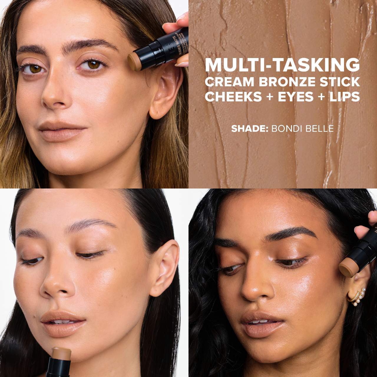 slide 2 of 9, NUDESTIX Nudies Cream Bronzer Stick Bondi Belle,