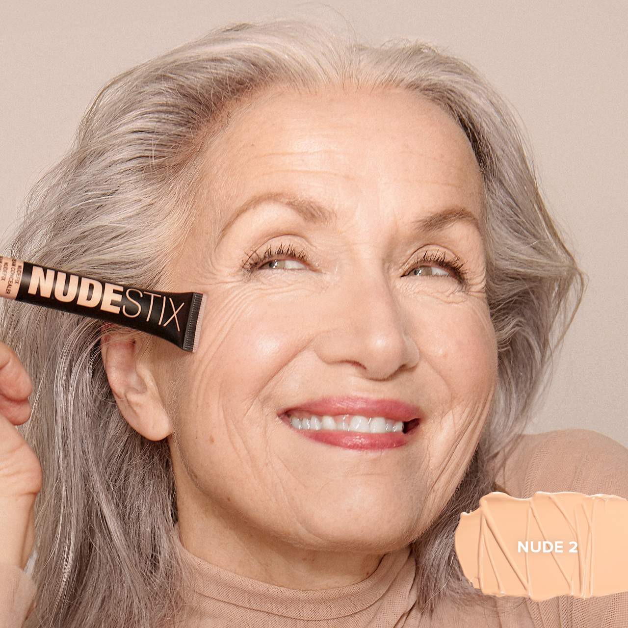 slide 2 of 10, NUDESTIX Nudefix Cream Concealer Nude 2, 1 ct