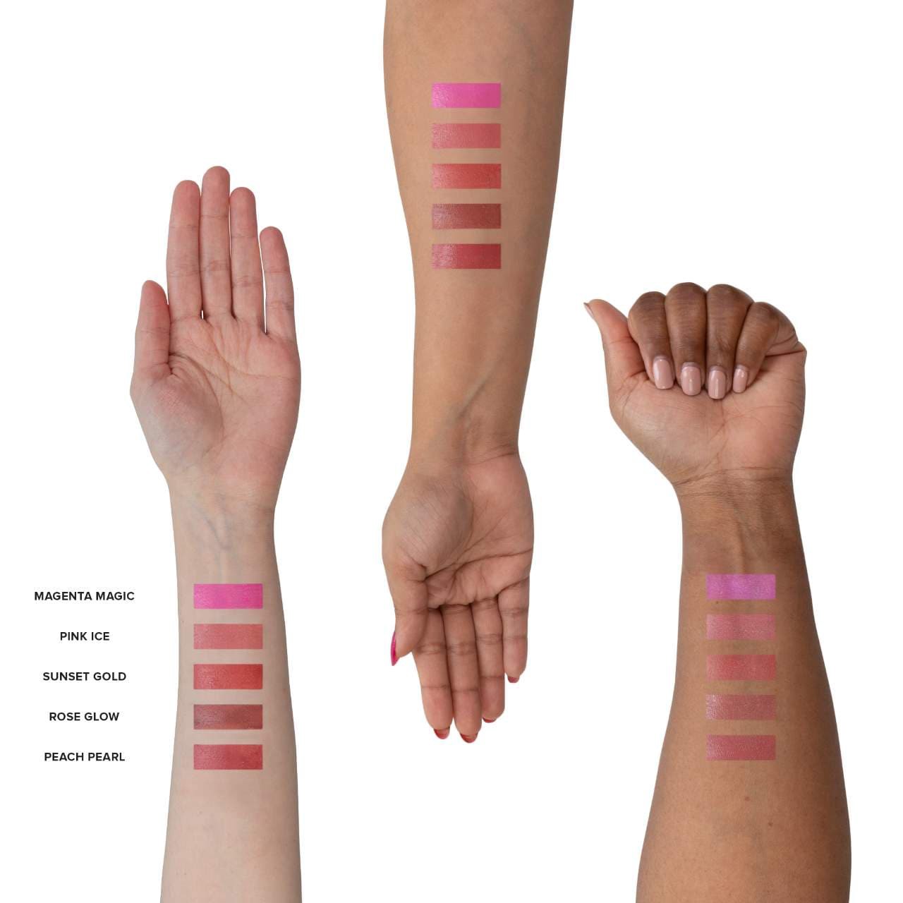 slide 7 of 9, NUDESTIX Nudies Matte Blush + Glow Core Magenta Magic, 0.21 oz / 6 gram