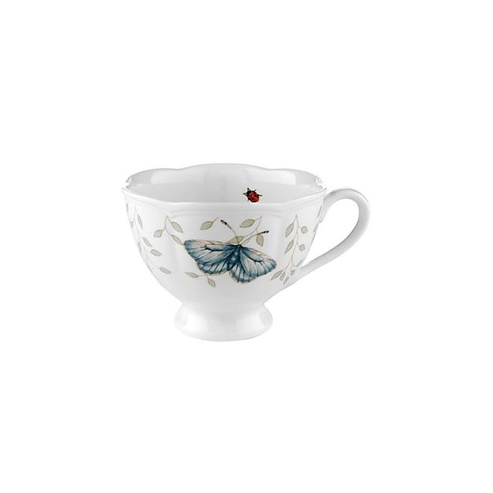 slide 1 of 1, Lenox Butterfly Meadow Teacup, 8 oz