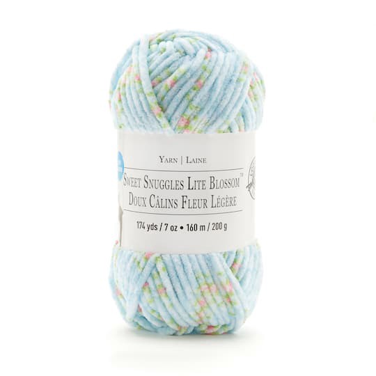 slide 1 of 3, Sweet Snuggles Lite Blossom Yarn By Loops & Threads, 174 yd