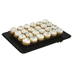 Fresh 24 Count Yellow & Chocolate Cupcakes