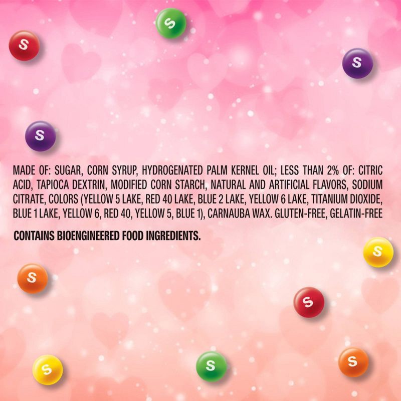 slide 7 of 9, Skittles Original Chewy Fruit Candy Valentines Day Heart Box Gift Container - 1.07oz, 1.07 oz