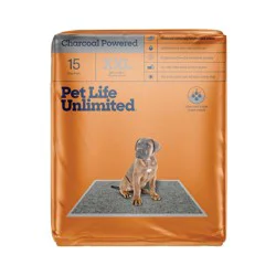 Pet Life Unlimited Odor Controlling Training Pads with Charcoal for Dogs - XXL - 15ct