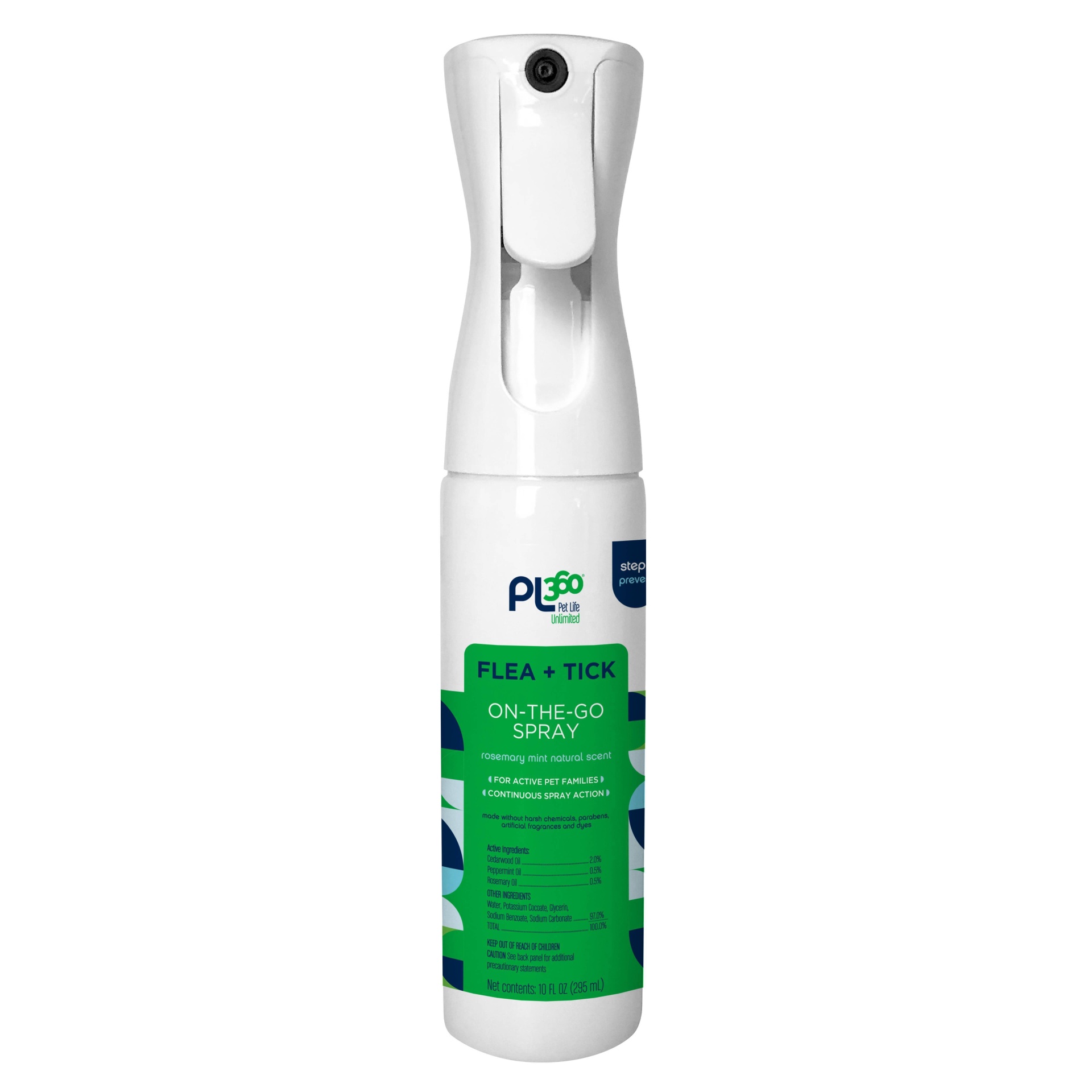 slide 1 of 3, PL360 Flea + Tick On-The-Go Spray Insect Repellant for Dogs - 10 fl oz, 10 fl oz