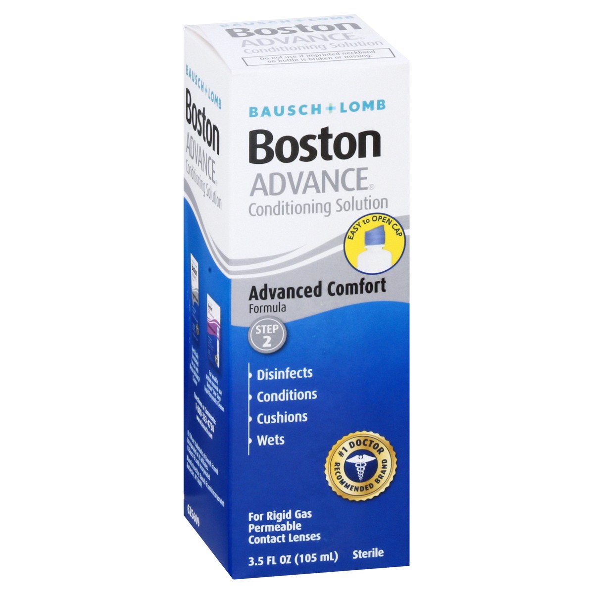 slide 4 of 12, Bausch & Lomb Boston Advance Advanced Comfort Formula Step 2 Conditioning Solution 3.5 oz, 3.5 oz