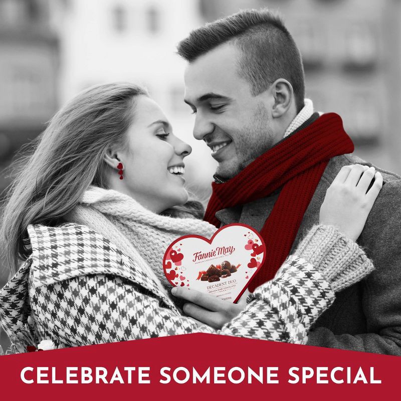 slide 5 of 9, Fannie May Valentine's Dark Chocolate Decadent Duo - 3.2oz, 3.2 oz