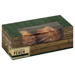 Fresh Peach Monster Muffins