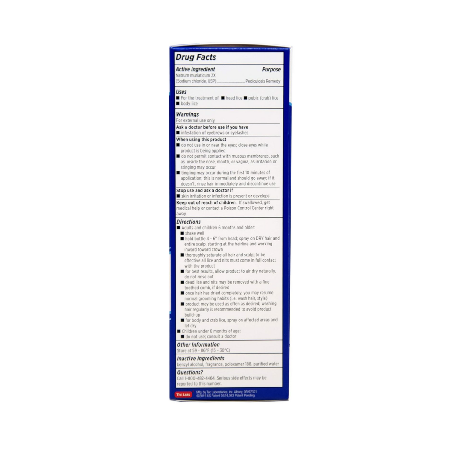 slide 3 of 3, Licefreee! Spray! Head Lice Treatment 6 fl oz, 6 fl oz