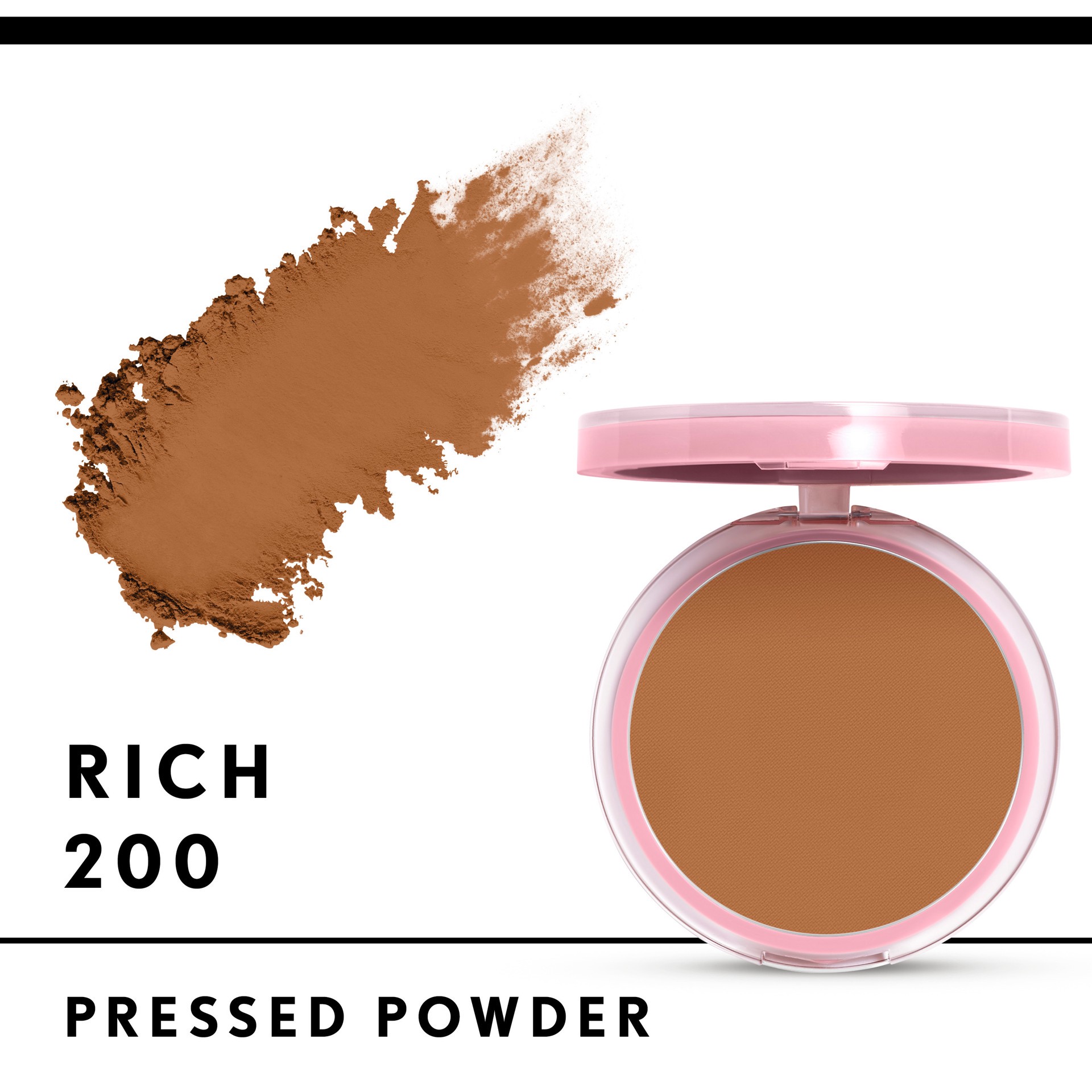 slide 1 of 9, Covergirl Clean Fresh Presd Pwdr Rch 200, 0.35 oz