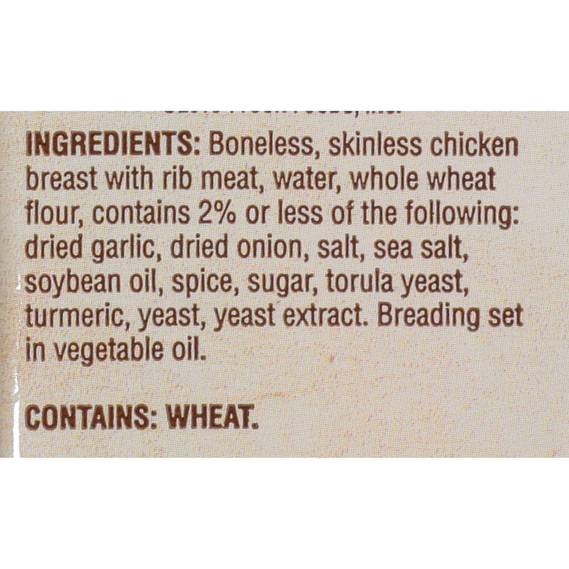 slide 3 of 4, Tyson Naturals 100% Whole Grain Breaded Chicken Breast Chunks, 20 oz