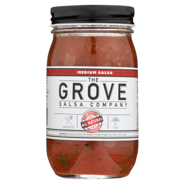 slide 1 of 1, The Grove Medium Salsa, 16 fl oz