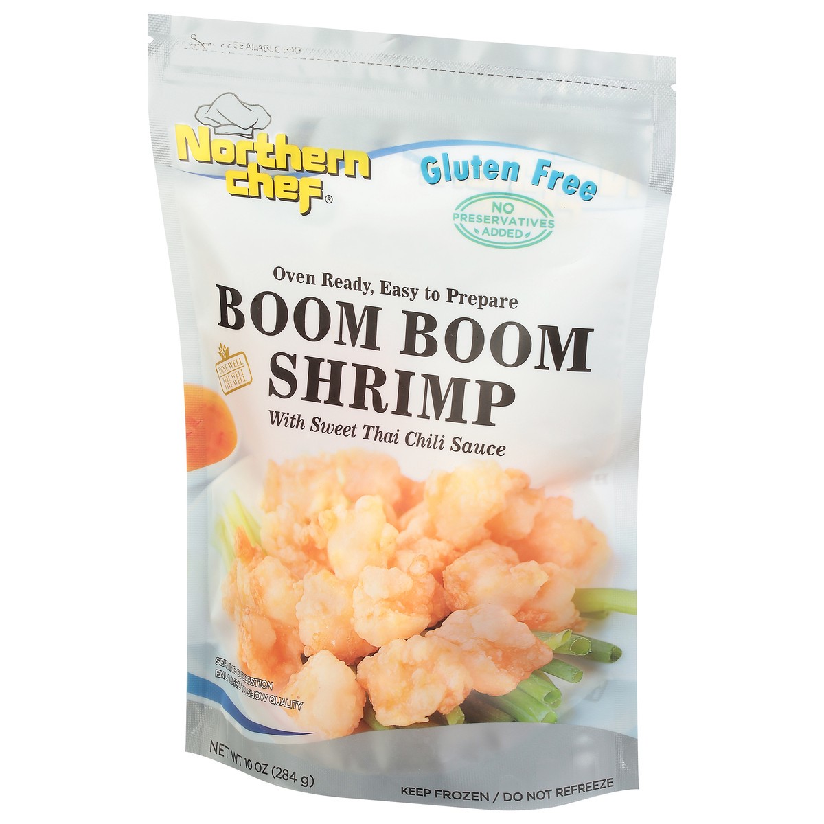 slide 2 of 9, Northern Chef Gluten Free Boom Boom Shrimp with Sweet Thai Chili Sauce 10 oz, 10 oz