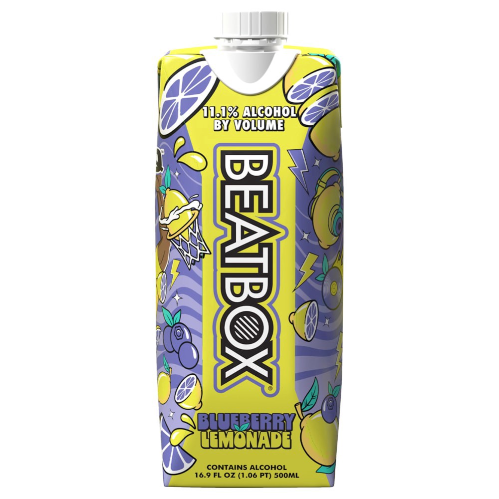slide 1 of 4, BeatBox Blueberry Lemonade, 16.9 fl oz