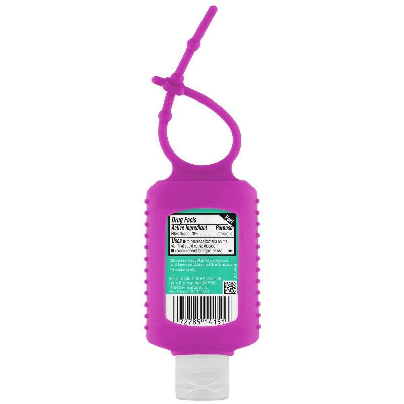 slide 8 of 8, Hand Sanitizer Gel with Aloe - 2 fl oz - Trial Size - up&up™ (Package Color May Vary), 2 fl oz