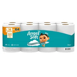 Angel Soft Toilet Paper - 16 Mega Rolls: 320 Sheets Per Roll
