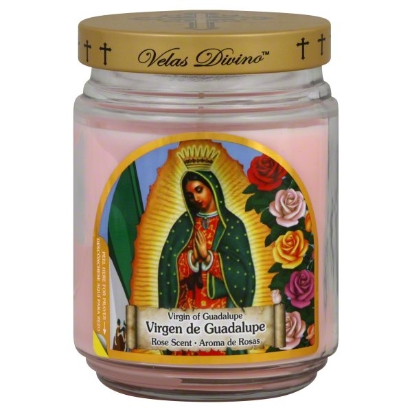 slide 1 of 1, Star Candle Sacred Virgin Of Guadalupe Scented Candle, 18 ct