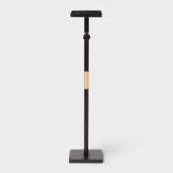 Functional Toilet Paper Holder Matte Black - Brightroom™: Steel Freestanding, 25.51" Height, 7.01" Depth