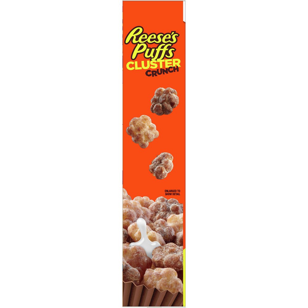 slide 4 of 10, Reese's Puffs Cluster Crunch Family Size Cereal - 19.7 oz, 19.7 oz