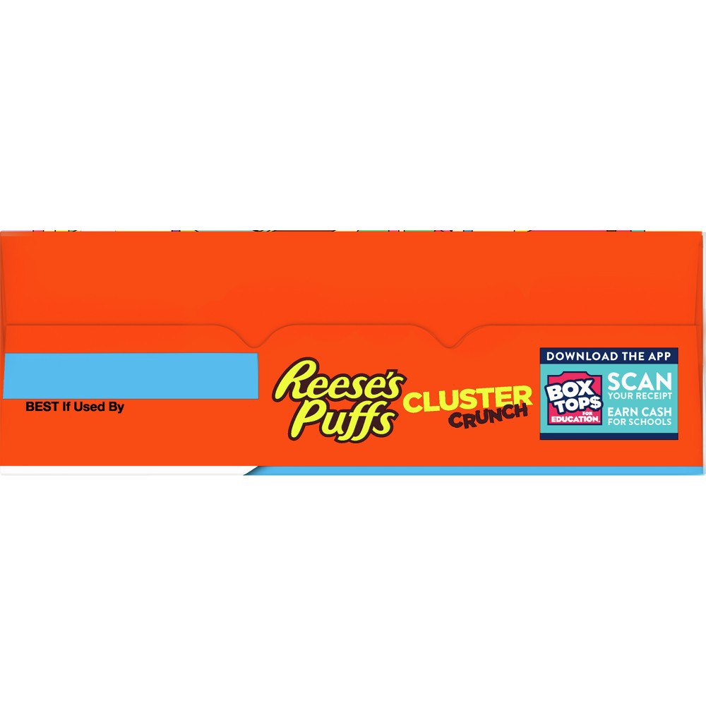 slide 5 of 10, Reese's Puffs Cluster Crunch Family Size Cereal - 19.7 oz, 19.7 oz