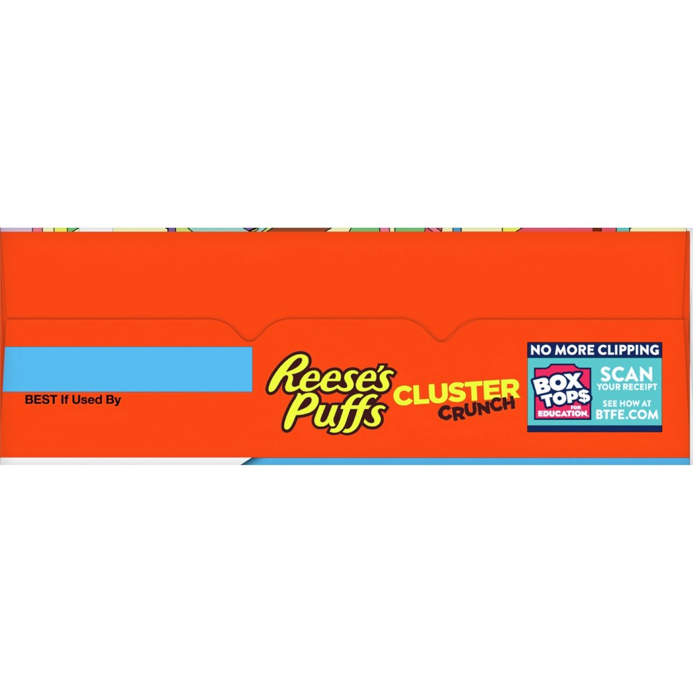 slide 2 of 10, Reese's Puffs Cluster Crunch Family Size Cereal - 19.7 oz, 19.7 oz