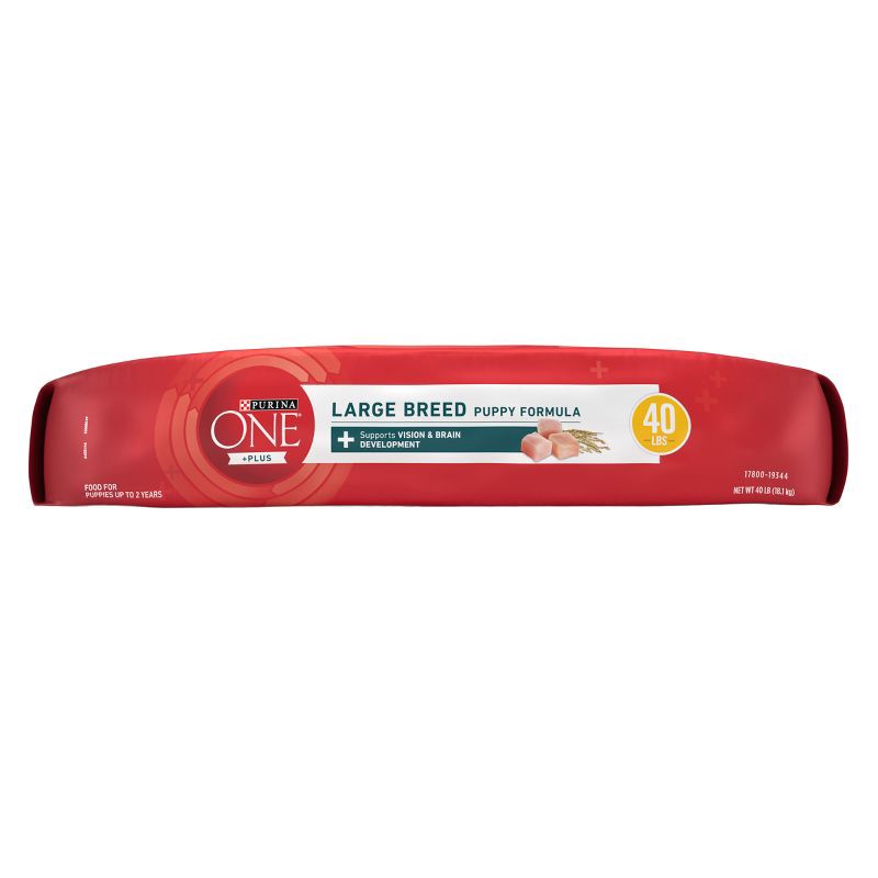 slide 7 of 7, Purina ONE Large Breed Puppy Chicken Flavored Dry Dog Food - 40lbs, 40 lb