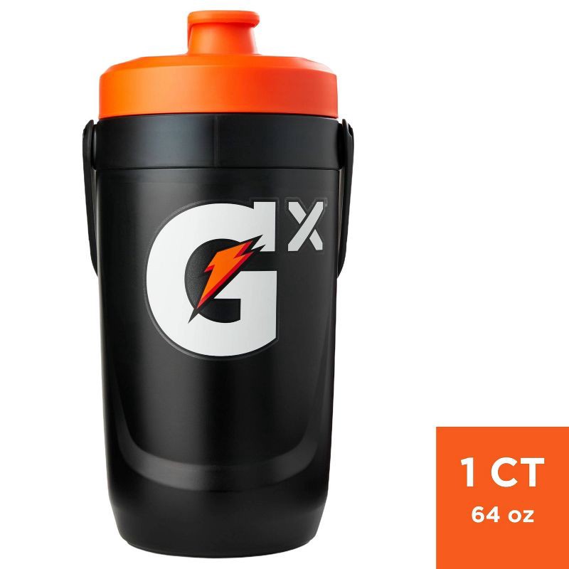 slide 1 of 4, Gatorade Gx 64oz Water Bottle - Black, 64 oz