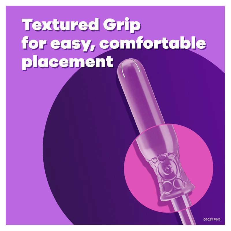 slide 6 of 9, Tampax Radiant Light Absorbency Tampons Plastic Applicator and LeakGuard Braid - Unscented - 28ct, 28 ct