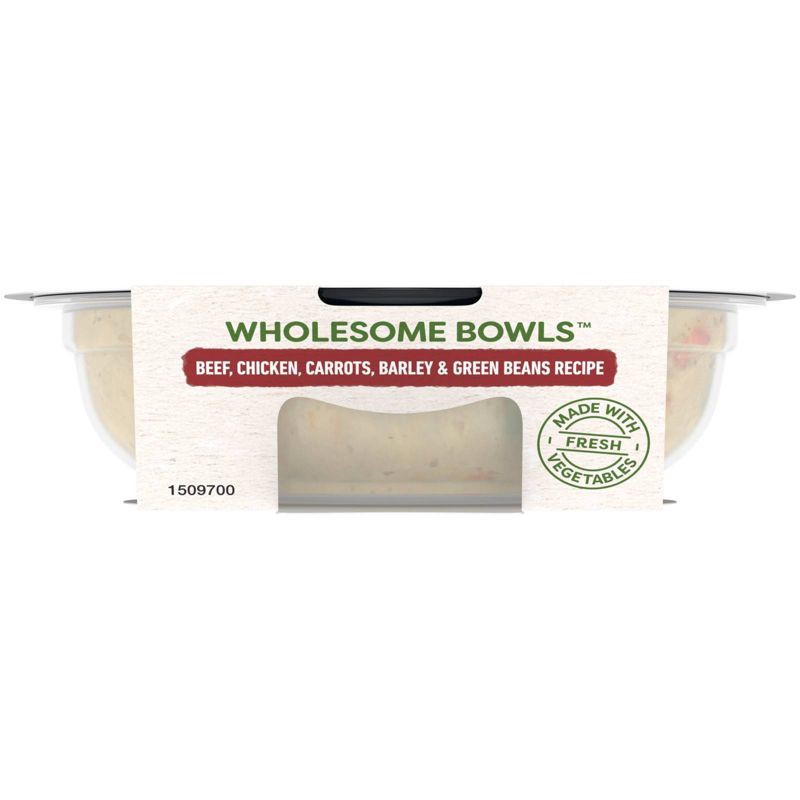 Cesar Wholesome Bowls Beef, Chicken, Carrots, Barley and Green Beans