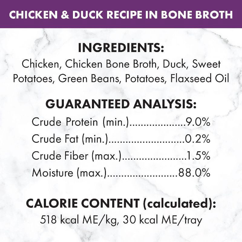 slide 3 of 9, Nutro So Simple Meal Complement Chicken & Duck Adult Wet Dog Food - 32oz, 32 oz