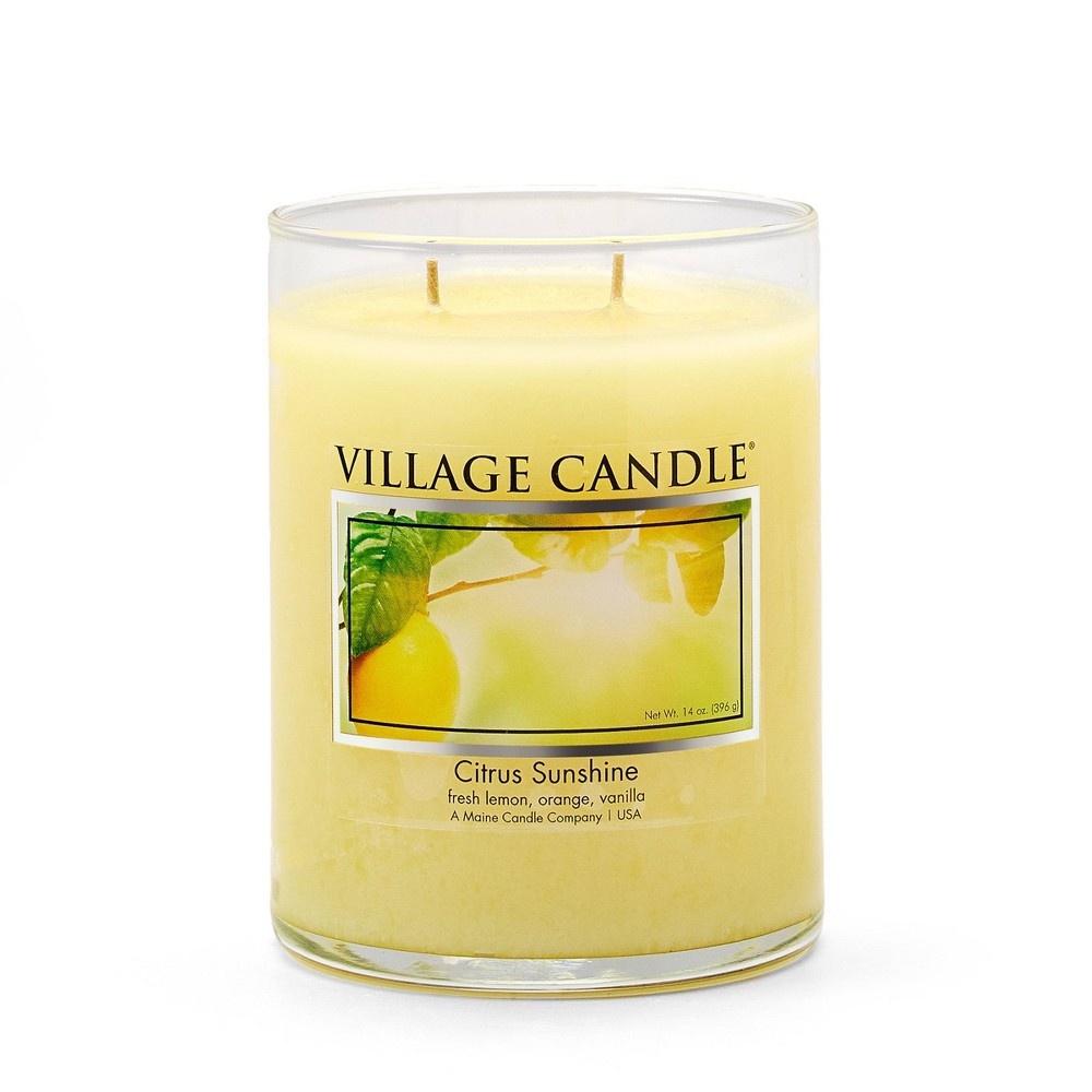 18oz Citrus Sunshine Bowl Candle Village Candle 18 oz Shipt