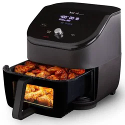 Instant Pot Vortex Plus 6qt Air Fryer with ClearCook - Black: 1800W, 1 Year Warranty, Airfryer Sale
