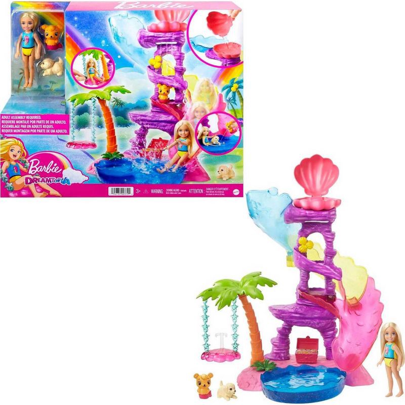 slide 1 of 6, Barbie Chelsea Dreamtopia Water Lagoon Playset, 1 ct