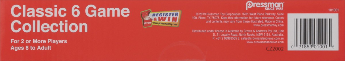 slide 5 of 11, Pressman Toy DBA Goliath Classic 6-Game Collection, 1 ct