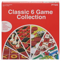 Pressman Toy DBA Goliath Classic 6-Game Collection