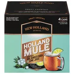 New Holland Spirits Holland Mule With Ginger Soda & Gin