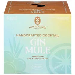 New Holland Distilling Co Craft Cocktails, Holland Mule