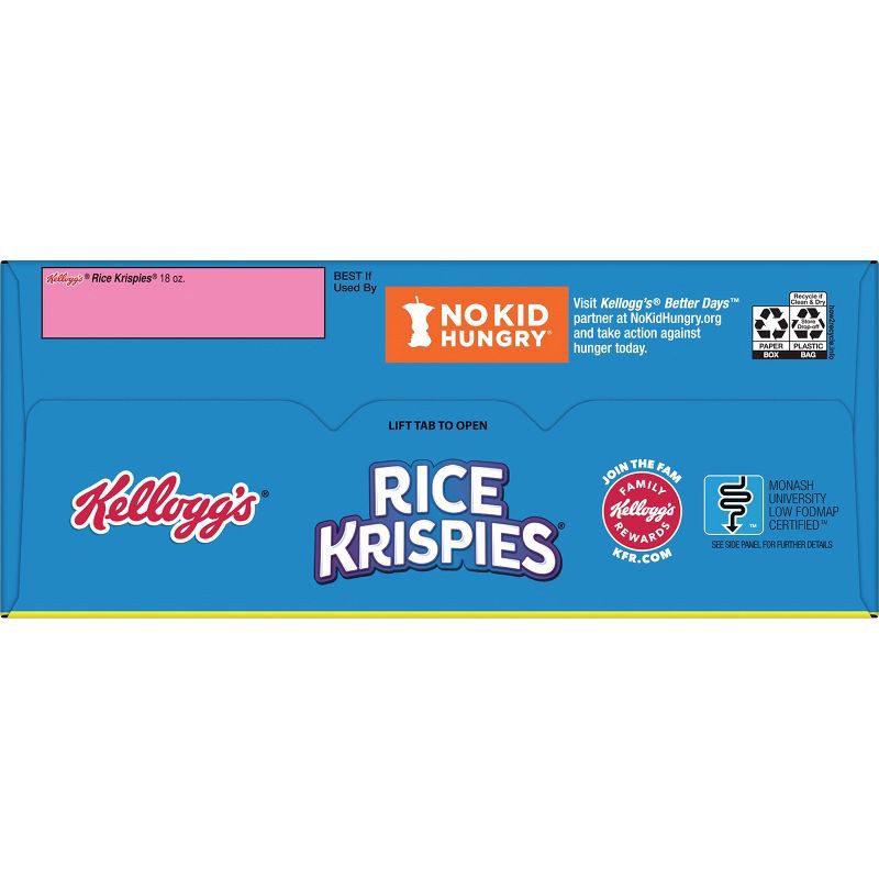 slide 13 of 14, Kellogg's Rice Krispies Breakfast Cereal - 18oz, 18 oz