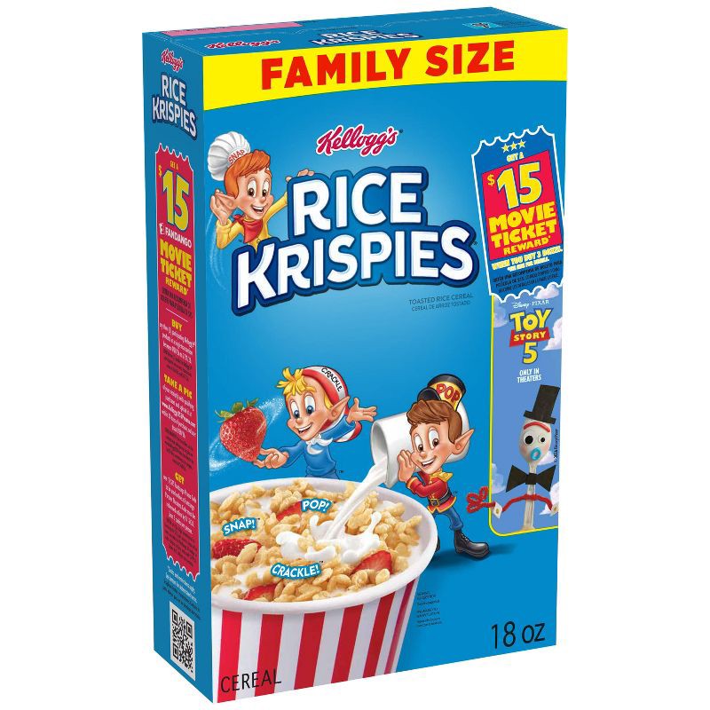 slide 1 of 16, Kellogg's Rice Krispies Breakfast Cereal - 18oz, 18 oz